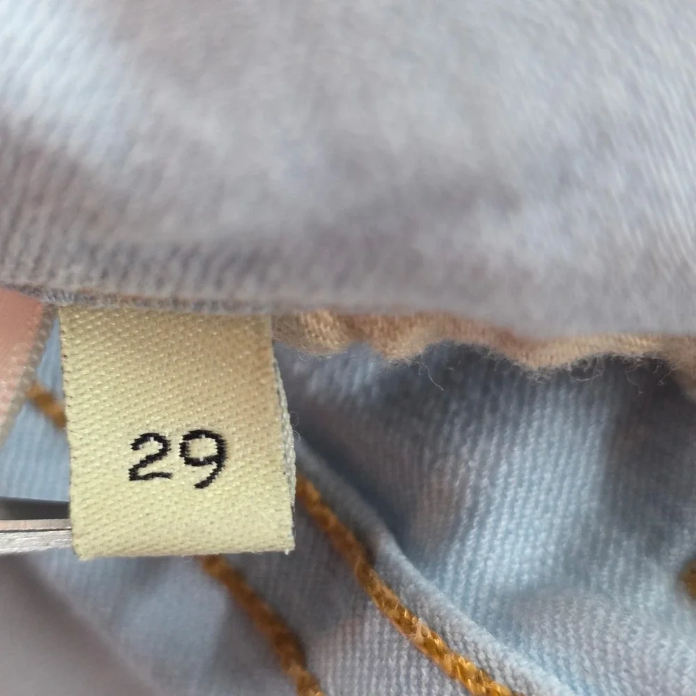 Rag & Bone Skinny Jeans Clean Chaseys Light Wash Denim 29 Blue Womens‎ USA Made